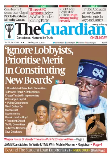 The Guardian (Nigeria) - 25 giu 2023