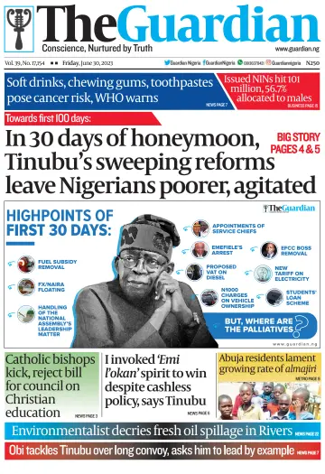 The Guardian (Nigeria) - 30 giu 2023