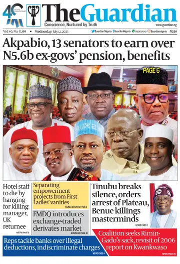 The Guardian (Nigeria) - 12 lug 2023