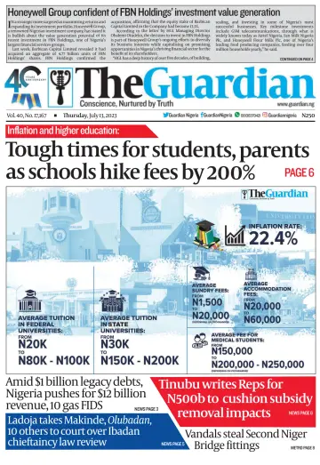 The Guardian (Nigeria) - 13 lug 2023