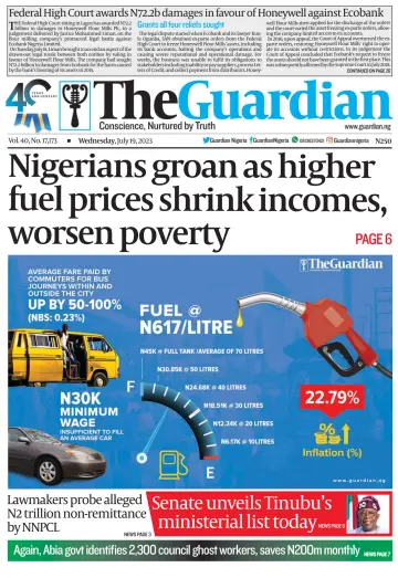 The Guardian (Nigeria) - 19 lug 2023