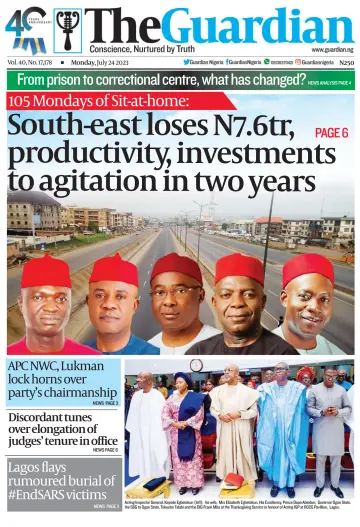 The Guardian (Nigeria) - 24 lug 2023