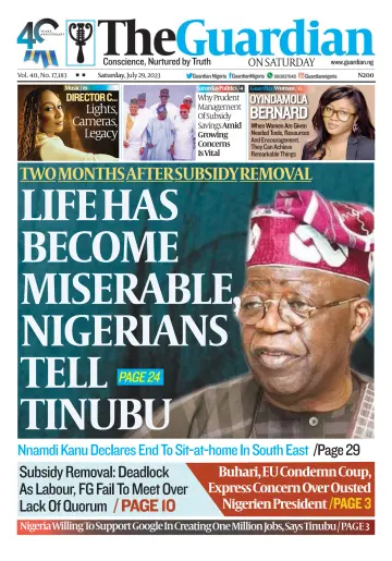 The Guardian (Nigeria) - 29 Jul 2023
