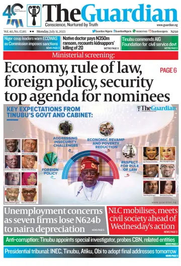 The Guardian (Nigeria) - 31 Jul 2023
