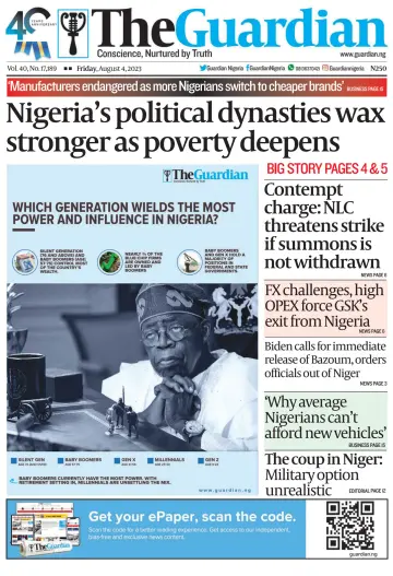The Guardian (Nigeria) - 04 ago 2023