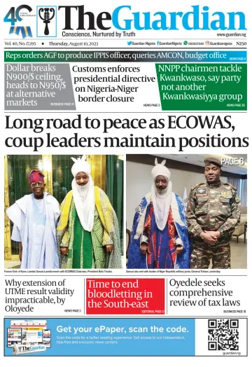 The Guardian (Nigeria) - 10 Aug 2023