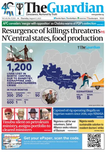 The Guardian (Nigeria) - 17 ago 2023