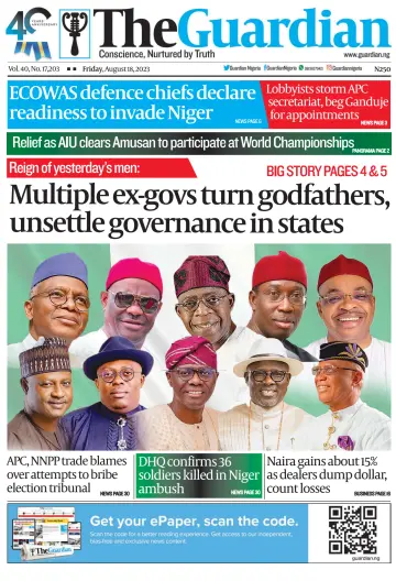 The Guardian (Nigeria) - 18 Aug 2023