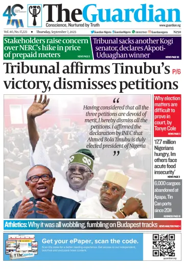 The Guardian (Nigeria) - 7 Sep 2023