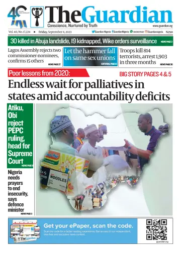 The Guardian (Nigeria) - 8 Sep 2023
