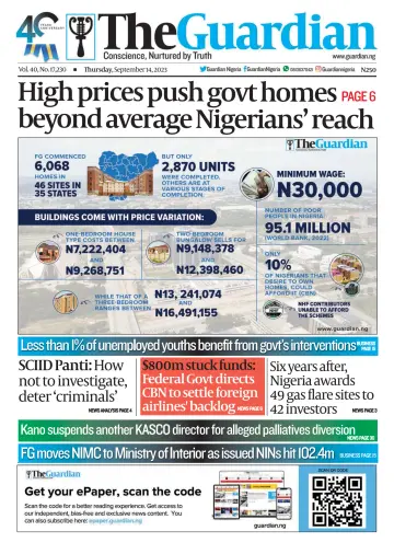The Guardian (Nigeria) - 14 Sep 2023