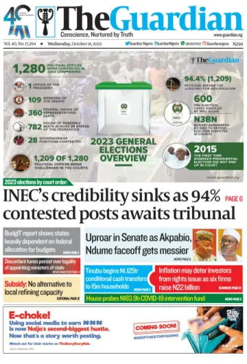 The Guardian (Nigeria) - 18 ott 2023
