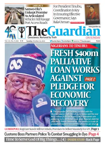 The Guardian (Nigeria) - 22 ott 2023