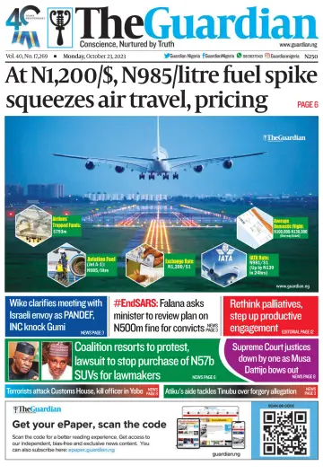 The Guardian (Nigeria) - 23 Oct 2023