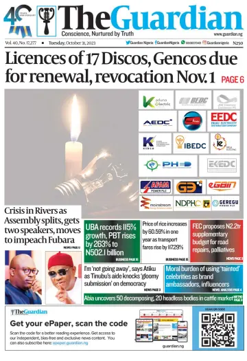 The Guardian (Nigeria) - 31 Oct 2023