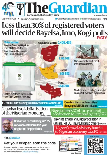 The Guardian (Nigeria) - 7 Nov 2023