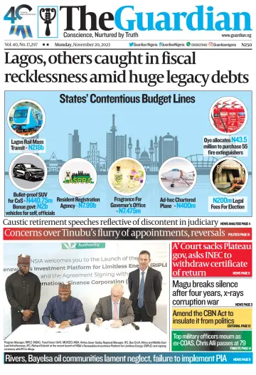 The Guardian (Nigeria) - 20 nov 2023