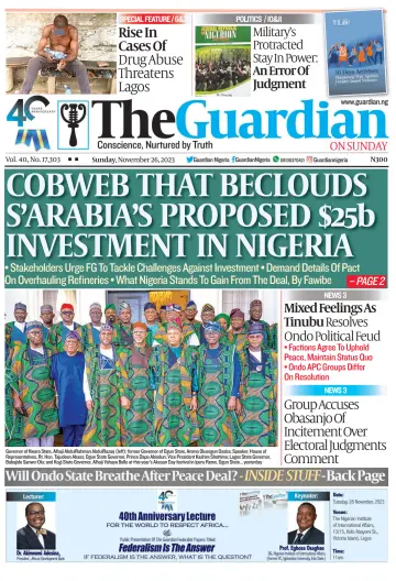 The Guardian (Nigeria) - 26 Nov 2023
