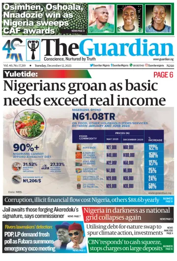 The Guardian (Nigeria) - 12 dic 2023
