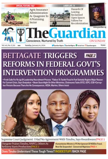 The Guardian (Nigeria) - 14 gen 2024