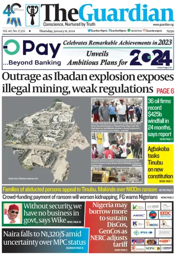 The Guardian (Nigeria) - 18 gen 2024