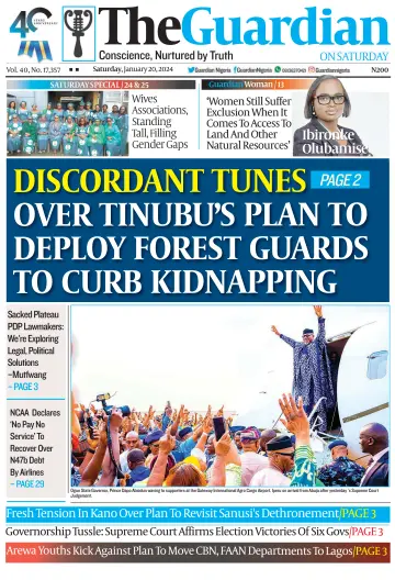 The Guardian (Nigeria) - 20 Jan 2024