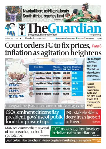 The Guardian (Nigeria) - 08 feb 2024
