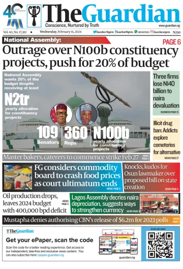 The Guardian (Nigeria) - 14 Feb 2024