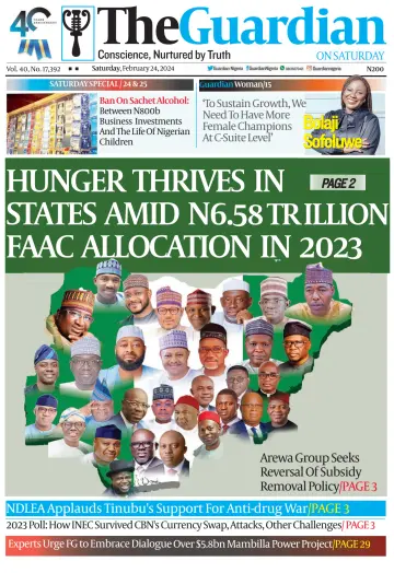 The Guardian (Nigeria) - 24 Feb 2024