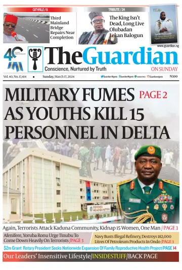 The Guardian (Nigeria) - 17 Mar 2024