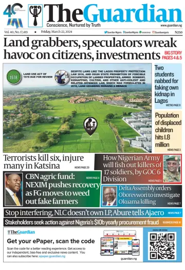 The Guardian (Nigeria) - 22 Mar 2024