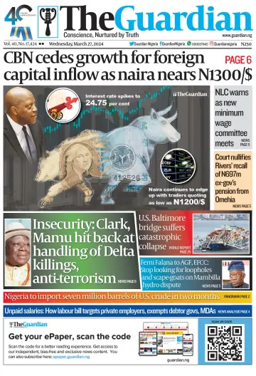 The Guardian (Nigeria) - 27 Mar 2024