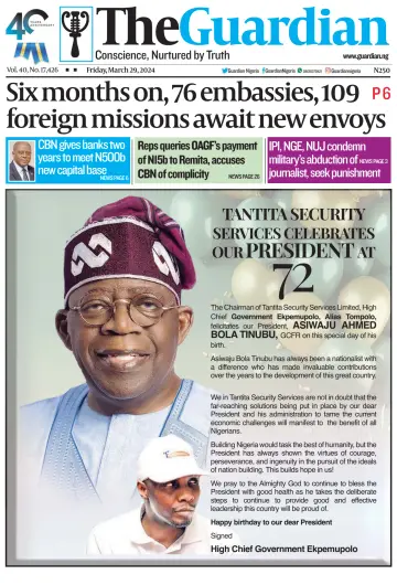 The Guardian (Nigeria) - 29 Mar 2024
