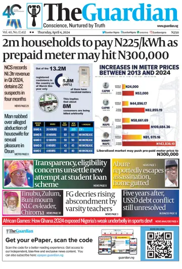 The Guardian (Nigeria) - 04 apr 2024