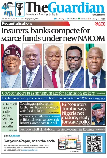 The Guardian (Nigeria) - 23 四月 2024