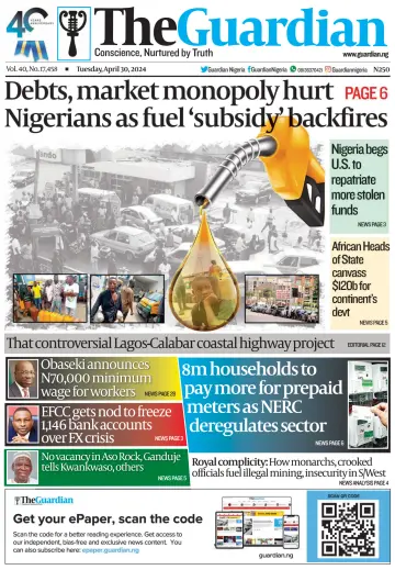 The Guardian (Nigeria) - 30 Apr 2024