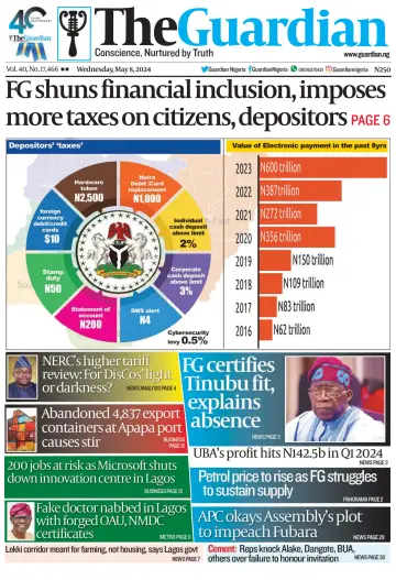 The Guardian (Nigeria) - 08 ma 2024