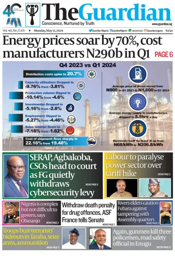 The Guardian (Nigeria) - 13 ma 2024