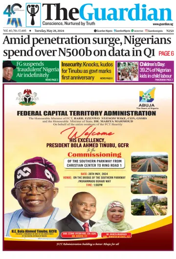 The Guardian (Nigeria) - 28 May 2024