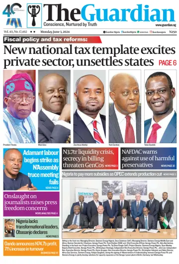 The Guardian (Nigeria) - 03 giu 2024