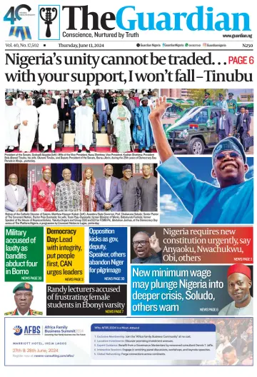 The Guardian (Nigeria) - 13 giu 2024