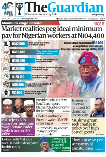 The Guardian (Nigeria) - 17 giu 2024