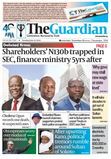 The Guardian (Nigeria) - 25 Jun 2024