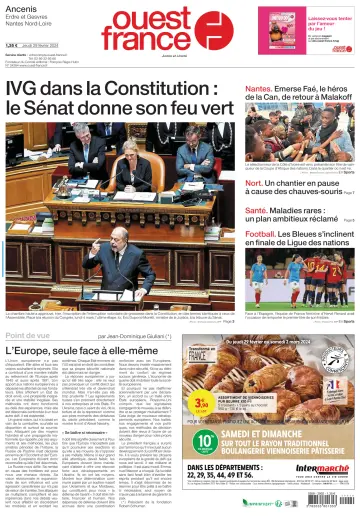 Ouest France (Ancenis) - 29 Feb 2024