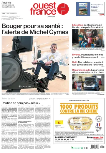 Ouest France (Ancenis) - 14 Mar 2024