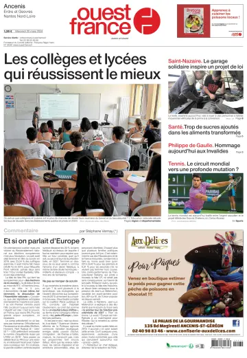 Ouest France (Ancenis) - 20 Mar 2024
