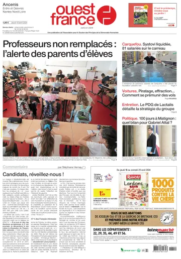 Ouest France (Ancenis) - 18 4月 2024