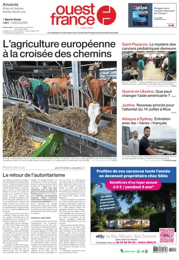 Ouest France (Ancenis) - 22 4月 2024