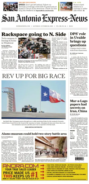 San Antonio Express-News - 22 окт. 2022