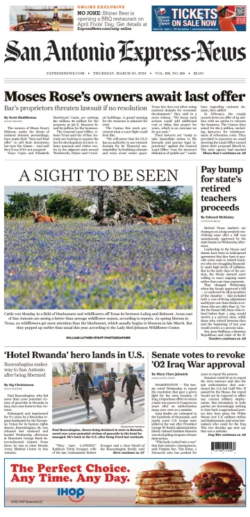 San Antonio Express-News - 30 мар. 2023